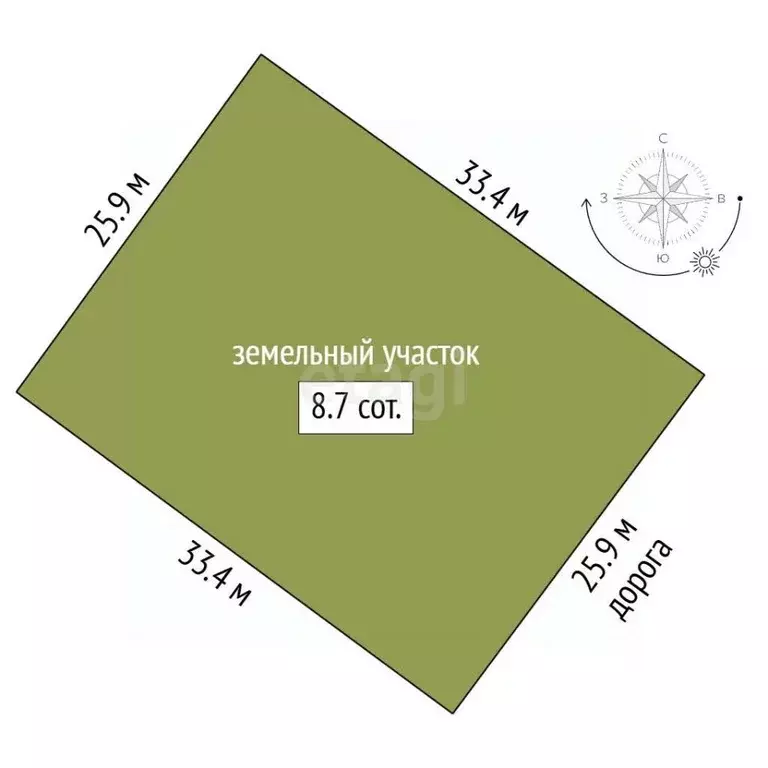 Участок в Тюменская область, Тобольск Иртышский мкр,  (8.71 сот.) - Фото 2