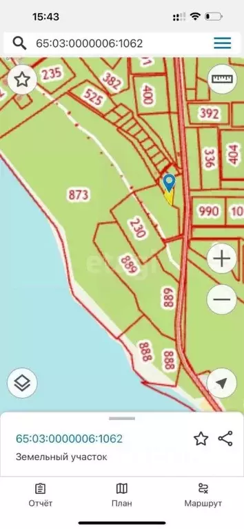 Участок в Сахалинская область, Корсаковский городской округ, с. ... - Фото 1