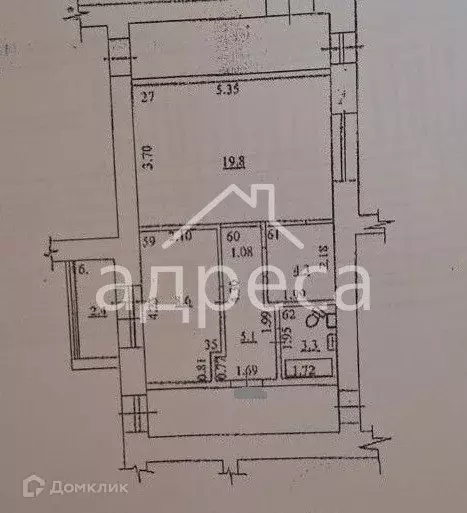 Продаётся 2-к квартира, 42 м - Фото 1