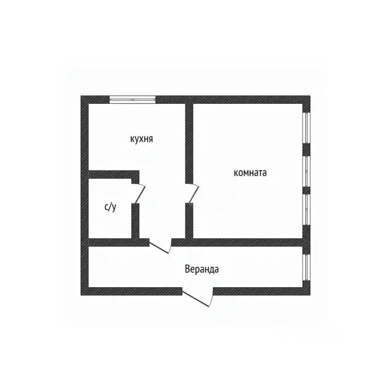 Дом в Тверская область, Лихославльский муниципальный округ, д. ... - Фото 1