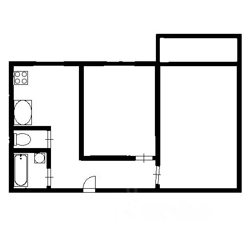 2-к кв. Челябинская область, Челябинск ул. Коммуны, 69 (54.0 м) - Фото 2