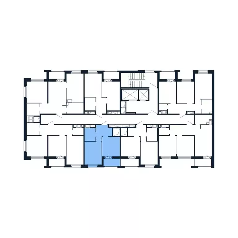 1-комнатная квартира: Новоселье, Центральная улица, 30к2 (29.1 м) - Фото 2