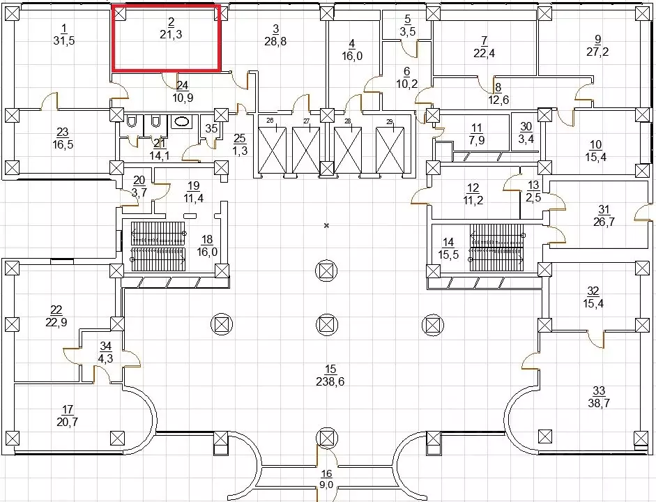 Офис в Московская область, Видное Белокаменное ш., 20 (21 м) - Фото 2