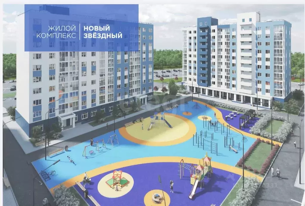 3-к кв. Пермский край, Пермь пос. Новые Ляды, Новый Звездный жилой ... - Фото 1