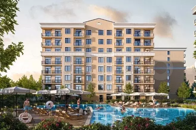 Апартаменты-студия, 25,9 м, 4/8 эт. - Фото 0
