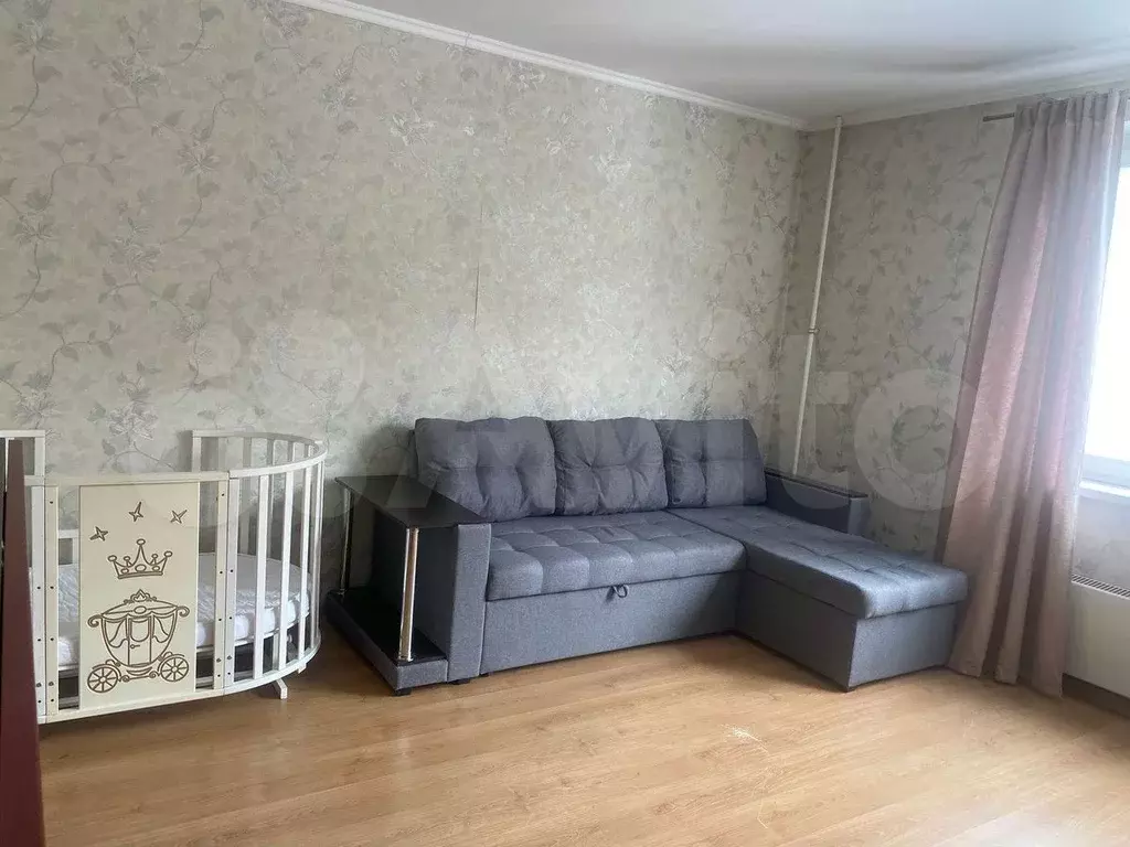 1-к. квартира, 41 м, 6/17 эт. - Фото 1