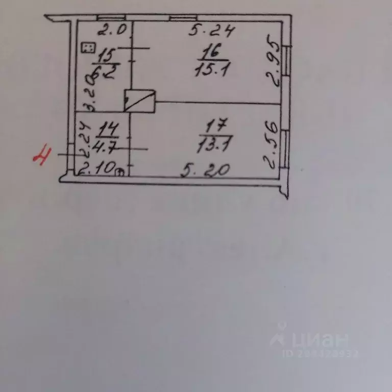 2-к кв. Владимирская область, Александров ул. Революции, 79 (39.1 м) - Фото 0