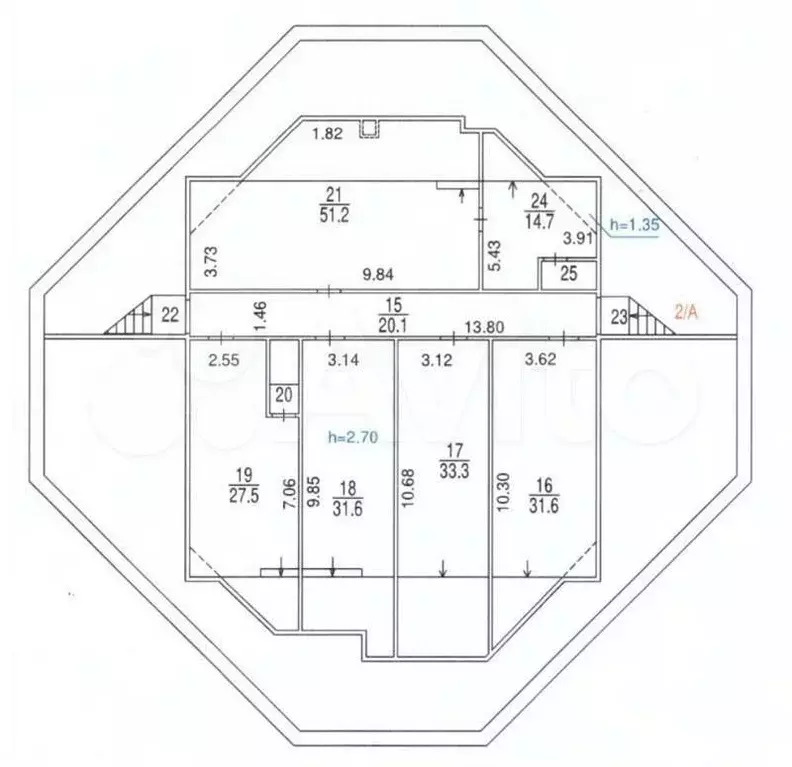 Продам офисное помещение, 570 м - Фото 1