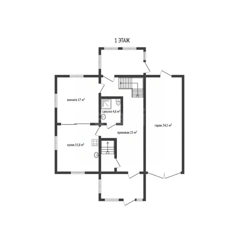 Дом в Удмуртия, Завьяловский район, д. Старое Михайловское Школьная ... - Фото 1