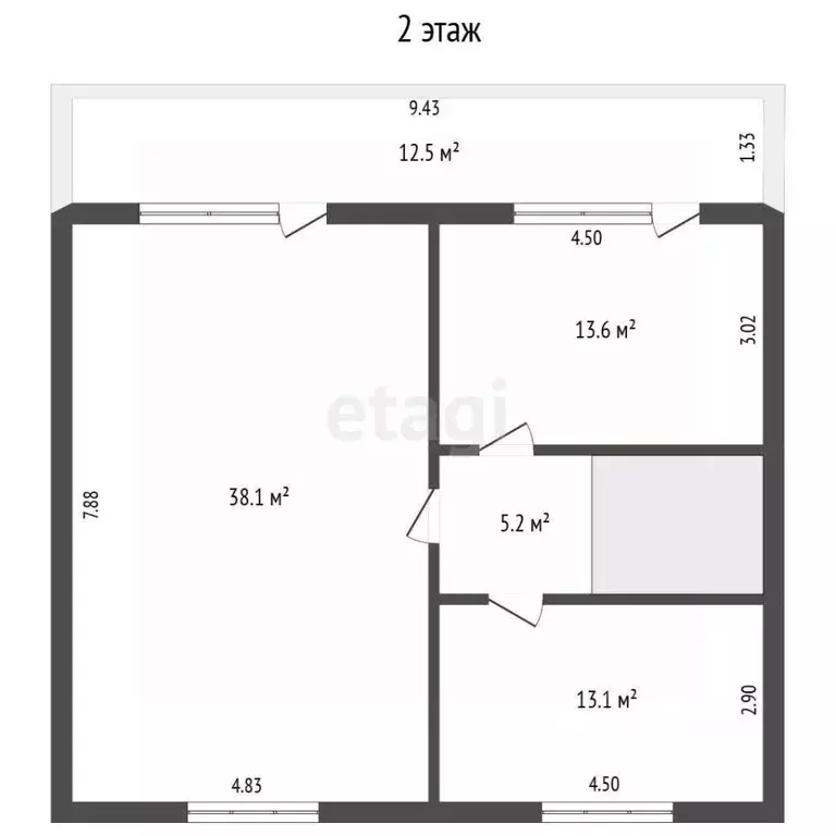 Дом в Забайкальский край, Читинский район, с. Смоленка, Добротный мкр ... - Фото 2