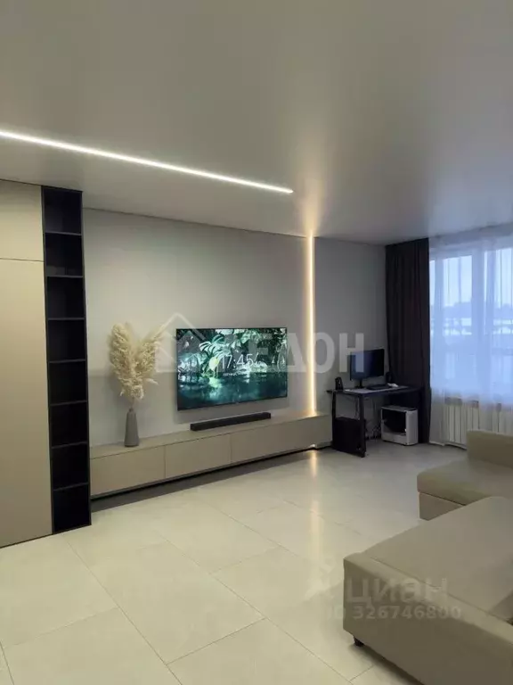 Студия Омская область, Омск Кемеровская ул., 8А (45.6 м) - Фото 2