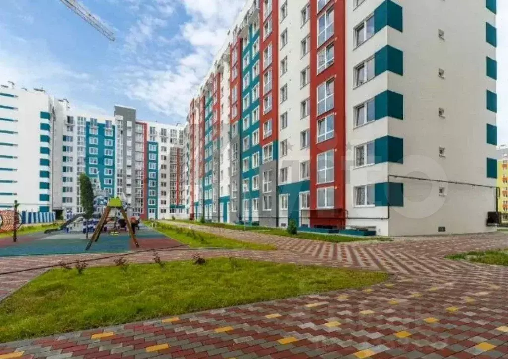 1-к. квартира, 34 м, 1/10 эт. - Фото 1