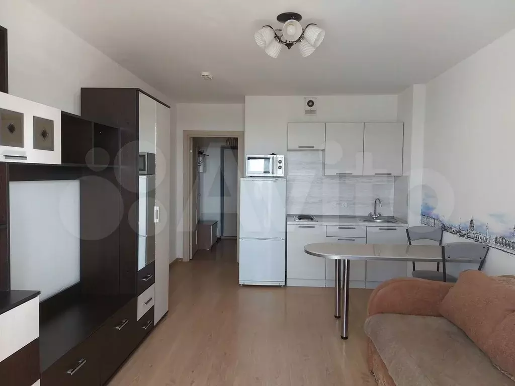 Квартира-студия, 25 м, 21/22 эт. - Фото 1
