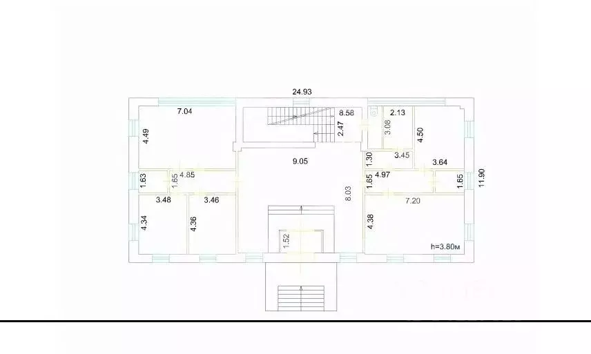 Помещение свободного назначения в Москва наб. Академика Туполева, ... - Фото 2