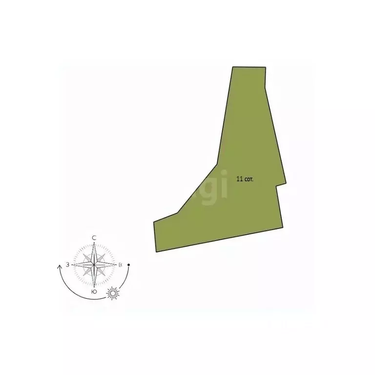 Участок в Белгородская область, Шебекино Золотой ранет дп,  (11.0 ... - Фото 2