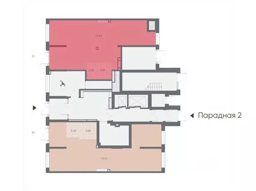 Помещение свободного назначения в Санкт-Петербург № 54 муниципальный ... - Фото 2