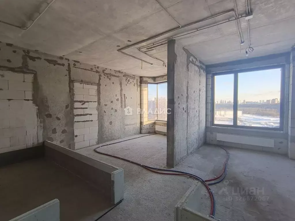 1-к кв. Москва Жилой комплекс остров, 4-й кв-л,  (44.9 м) - Фото 1