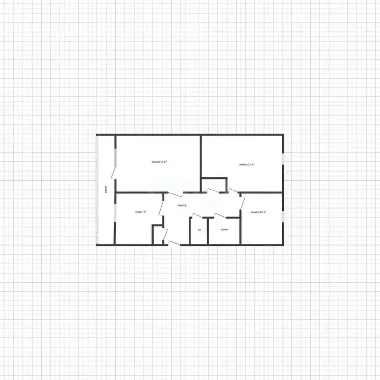3-к кв. Адыгея, Майкоп ул. Гайдара, 80 (68.3 м) - Фото 2