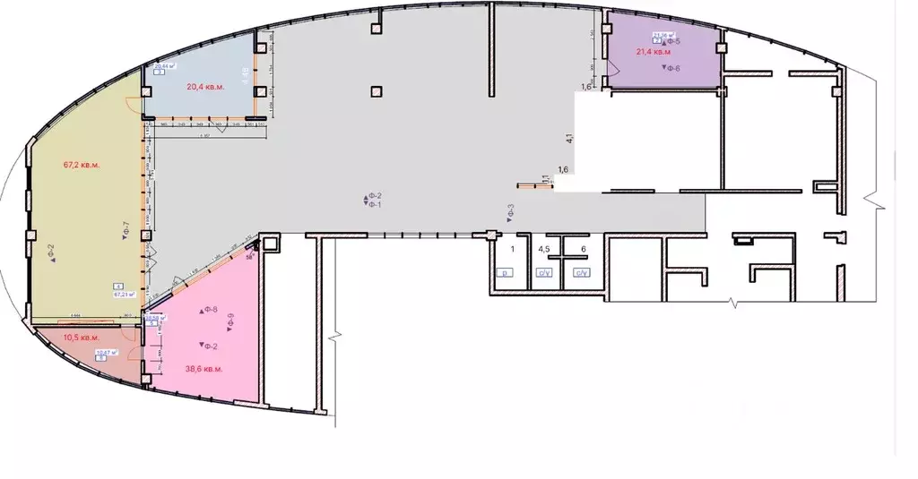 Офис в Новосибирская область, Кольцово рп просп. Никольский, 1 (418 м) - Фото 2