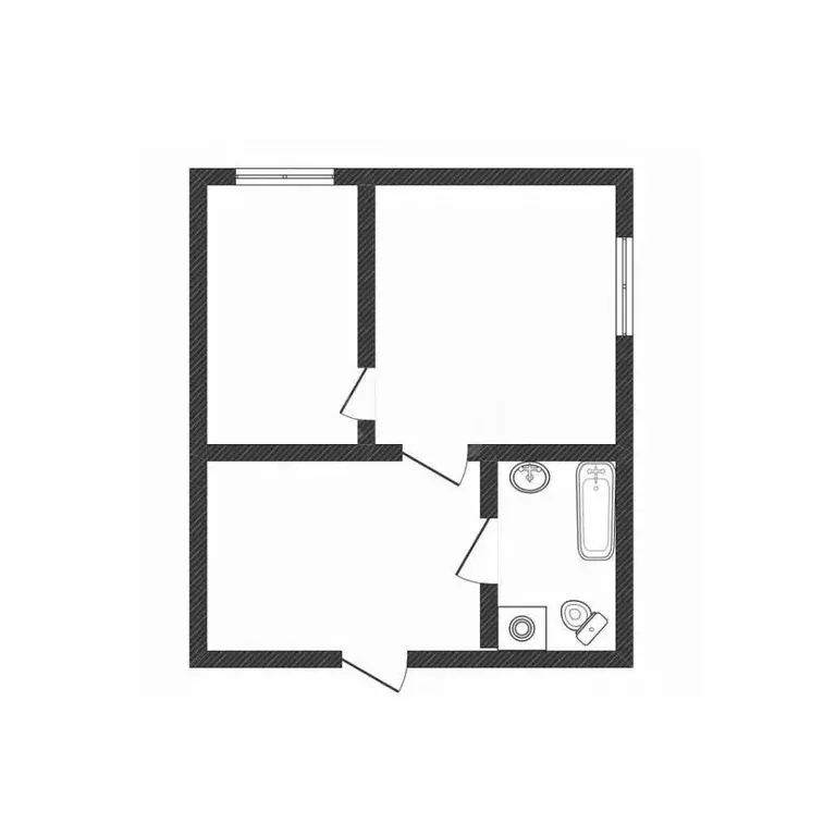 2-к кв. Смоленская область, Смоленск Ново-Ленинградская ул., 5а (22.4 ... - Фото 1