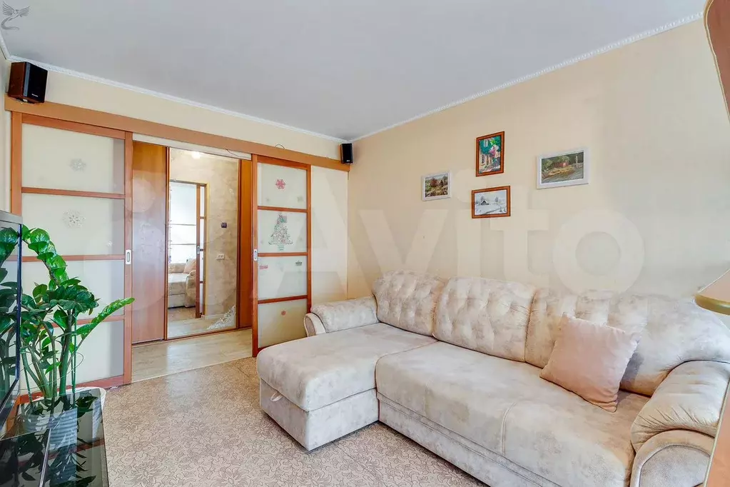 2-к. квартира, 53,6 м, 4/6 эт. - Фото 1