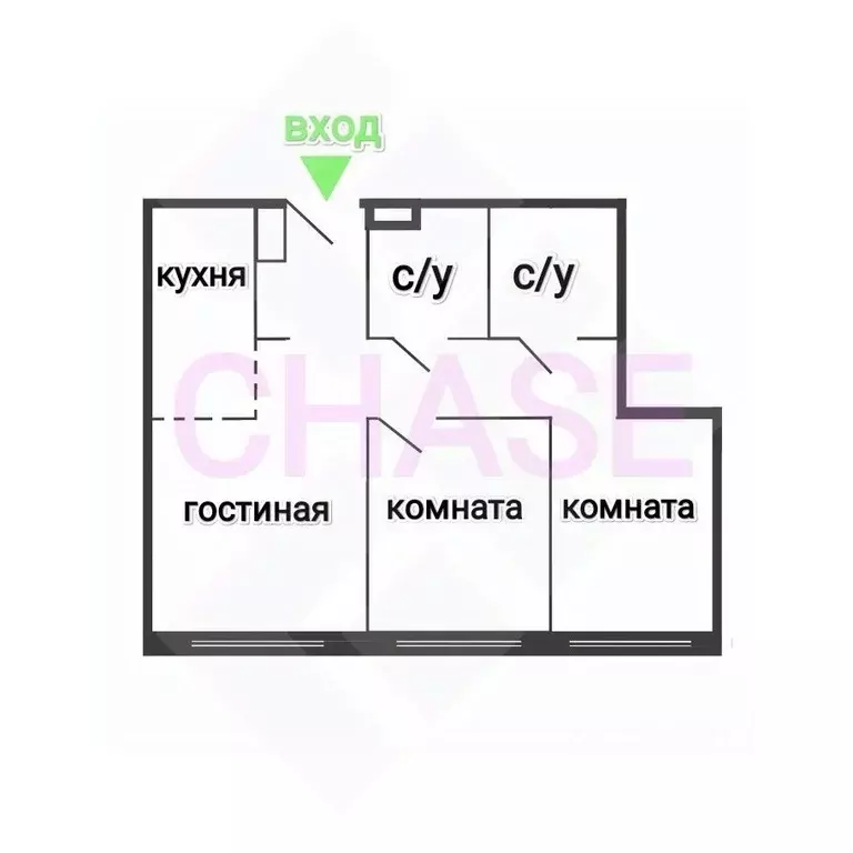 3-к кв. Москва просп. Генерала Дорохова, 39к2М (67.0 м) - Фото 2