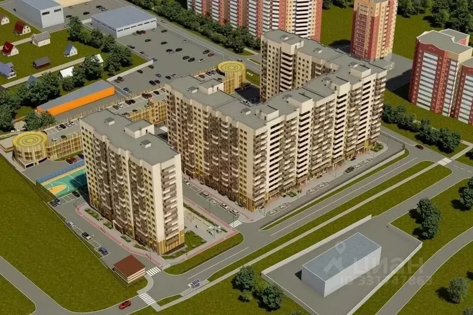 Студия Московская область, Дмитров Большевик жилой комплекс (24.0 м) - Фото 1