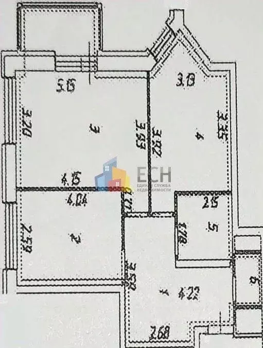 2-к кв. Тульская область, Тула просп. Ленина, 130 (57.0 м) - Фото 2