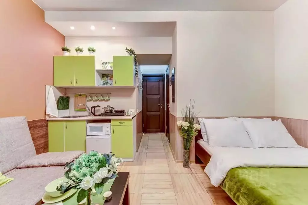 1-к кв. Санкт-Петербург Певческий пер., 5 (21.0 м) - Фото 1