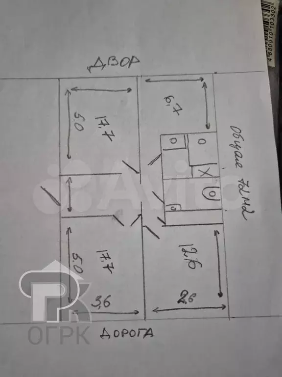 3-к. квартира, 72 м, 2/3 эт. - Фото 0