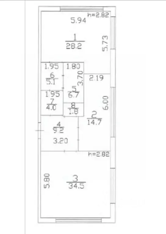 3-к кв. Москва Верейская ул., 29С151 (104.2 м) - Фото 2