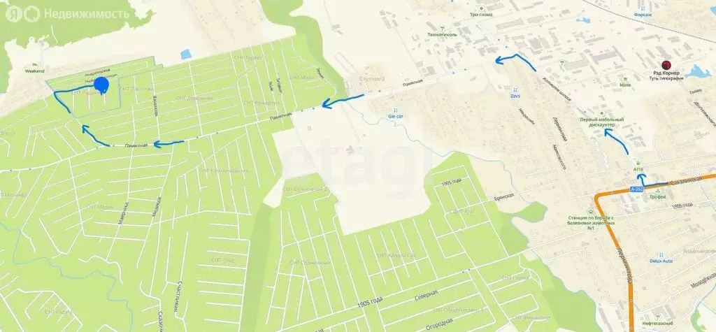 Дом в Южно-Сахалинск, СНТ Радужное (75 м) - Фото 1