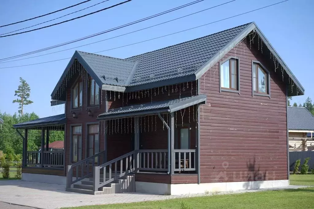 Дом в Ленинградская область, Приозерский район, Сосновское с/пос, д. ... - Фото 2