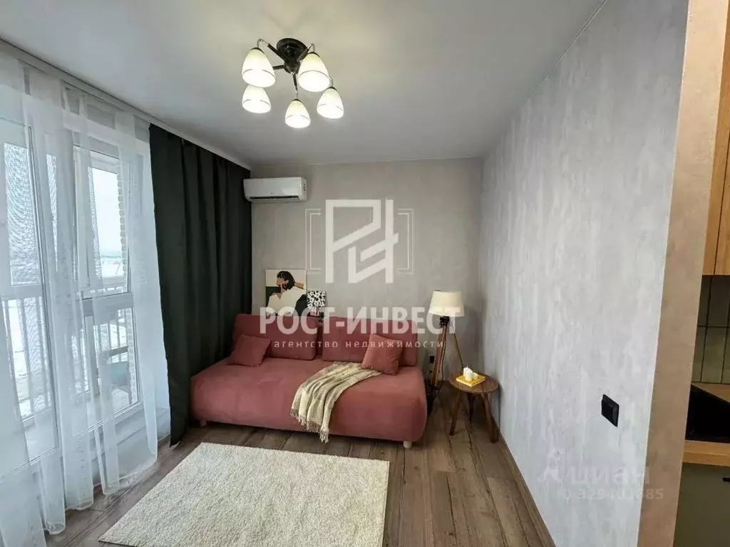 Студия Ростовская область, Ростов-на-Дону ул. Ткачева, 23 (24.0 м) - Фото 1