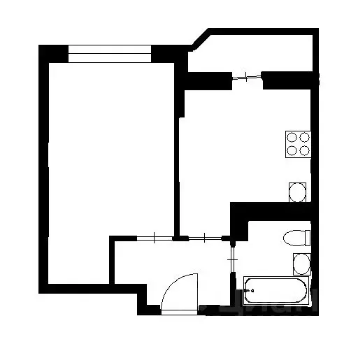 1-к кв. Краснодарский край, Краснодар ул. Героев-Разведчиков, 8к4 ... - Фото 2