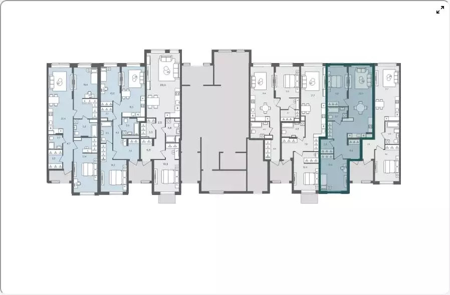 3-комнатная квартира: село Перхушково, микрорайон Равновесие, 11А ... - Фото 2