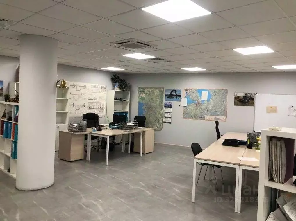 Офис в Санкт-Петербург Октябрьская наб., 10к1 (150 м) - Фото 1