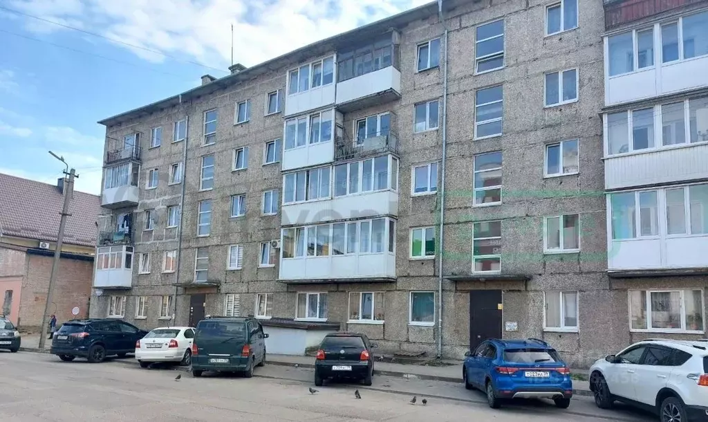 2-к кв. Калининградская область, Гусев ул. Ломоносова, 13 (46.1 м) - Фото 0