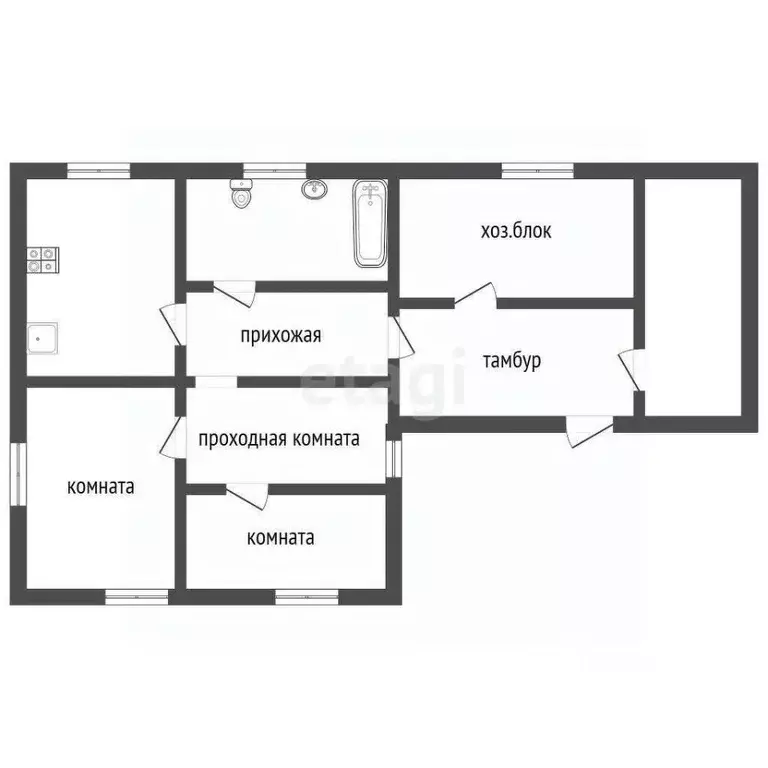 Дом в Челябинская область, Челябинск ул. Турмалиновая, 21 (120 м) - Фото 1