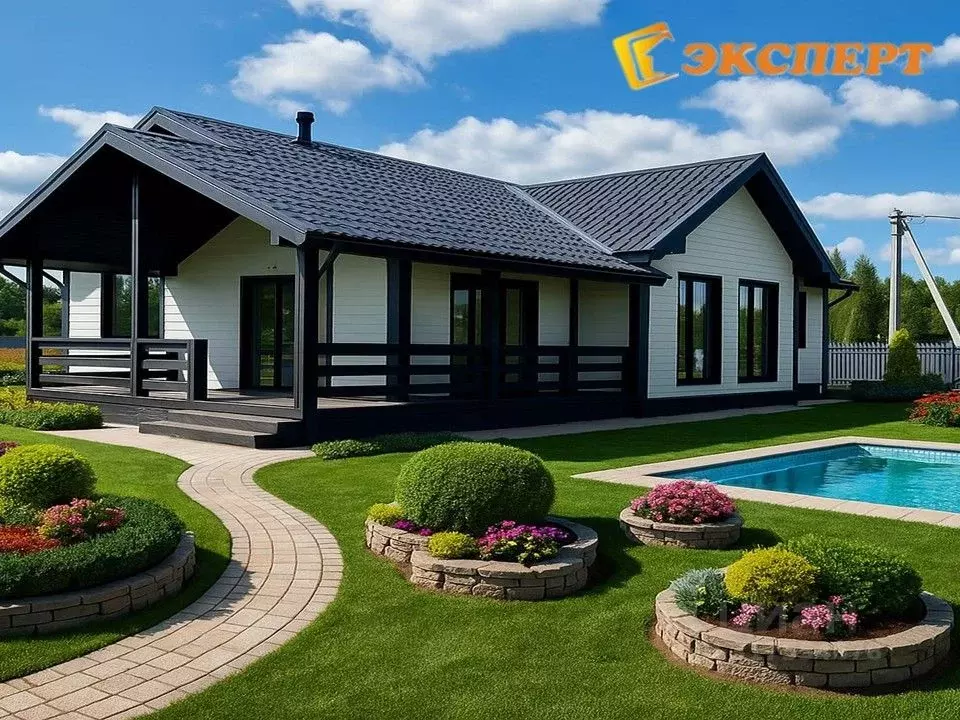 Дом в Калужская область, Жуковский район, Корсаково с/пос, д. ... - Фото 1