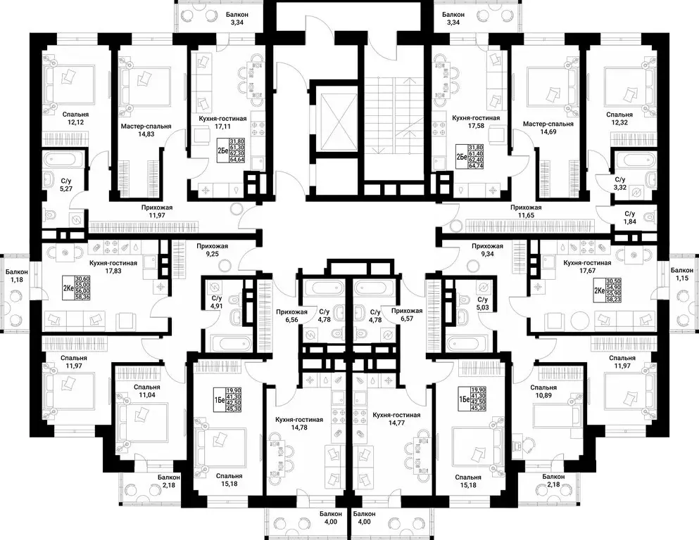 2-комнатная квартира: Ростов-на-Дону, улица Труда, 12/3 (56 м) - Фото 1
