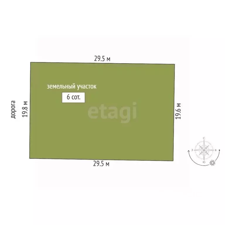 Участок в Ростовская область, Ростов-на-Дону Луч садовое товарищество, ... - Фото 2