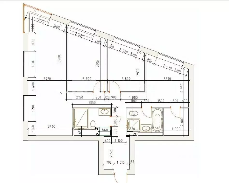 4-к кв. Москва ул. Народного Ополчения, 15К3 (92.0 м) - Фото 1