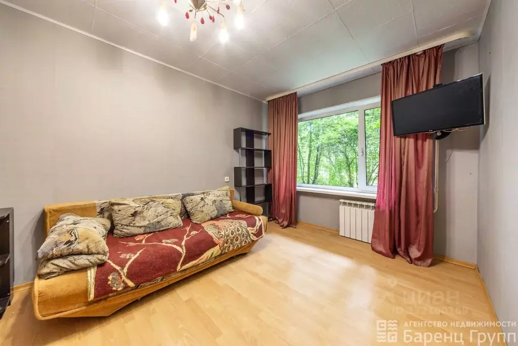 2-к кв. Карелия, Петрозаводск Сегежская ул., 3А (43.6 м) - Фото 1