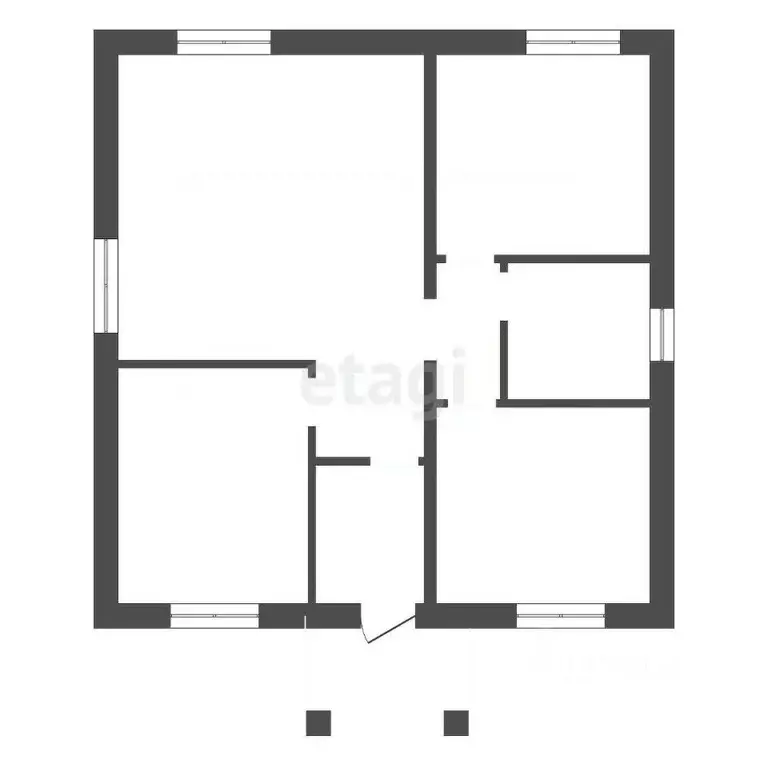 Дом в Воронежская область, с. Новая Усмань ул. Ростовская, 59 (87 м) - Фото 1