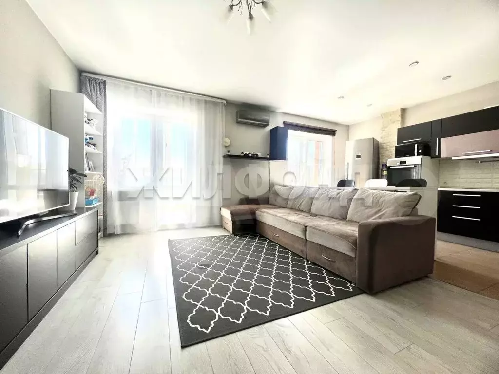 2-к. квартира, 68,8 м, 6/12 эт. - Фото 1
