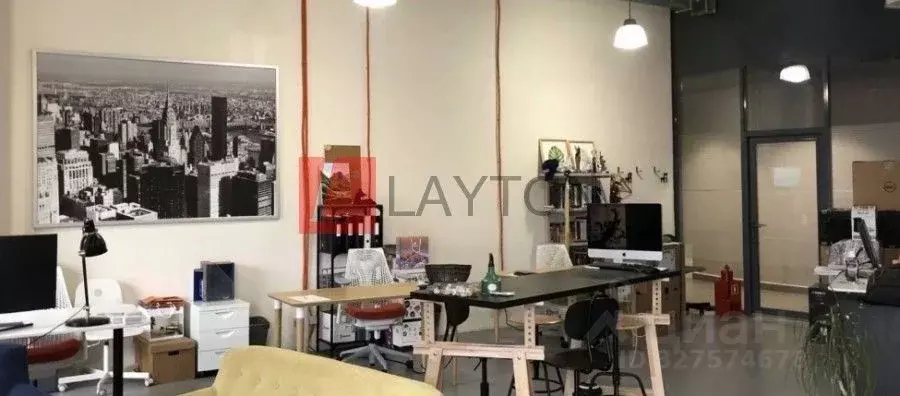 Офис в Москва пер. Нижний Сусальный, 5с18 (58 м) - Фото 2