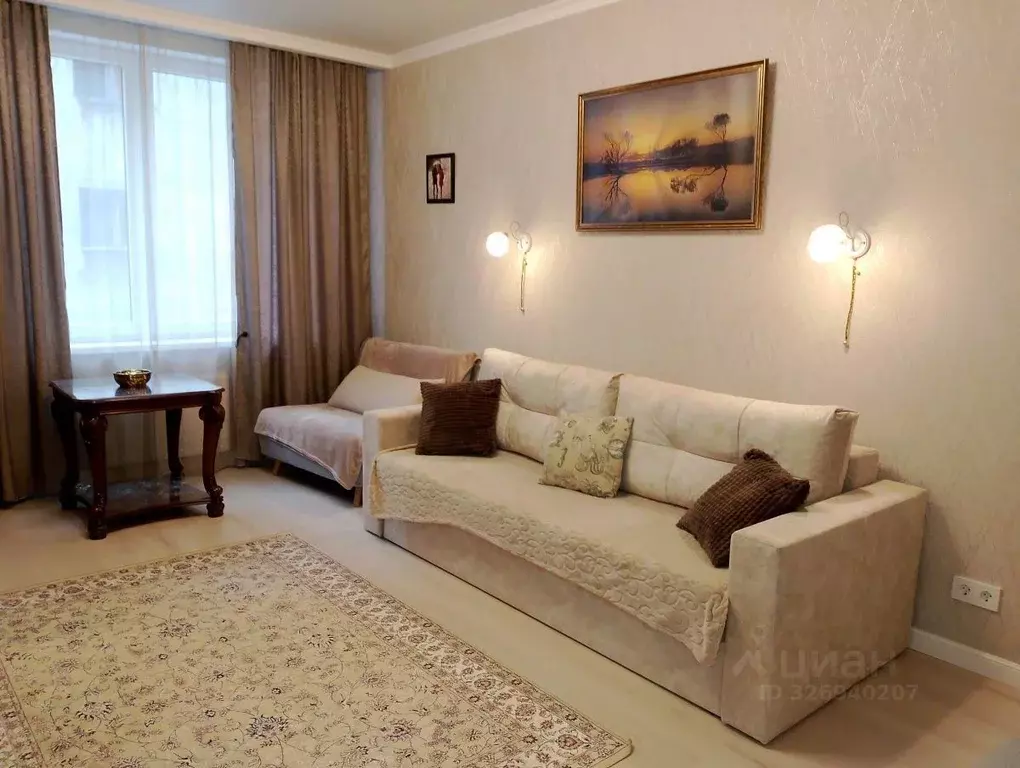 1-к кв. Калининградская область, Калининград ул. Космонавта Леонова, ... - Фото 1