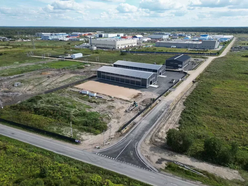 Участок в Ленинградская область, Тосненский район, Федоровское ... - Фото 1