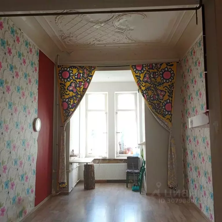 Комната Санкт-Петербург 16-я Васильевского острова линия, 9 (27.7 м) - Фото 1